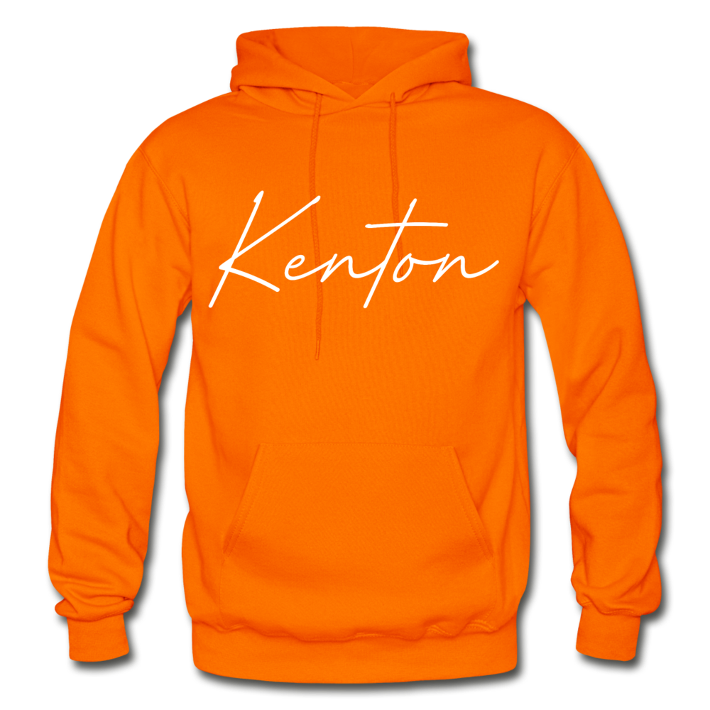 Kenton County Cursive Hoodie - orange