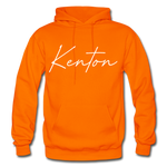 Kenton County Cursive Hoodie - orange