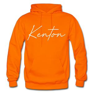 Kenton County Cursive Hoodie - orange