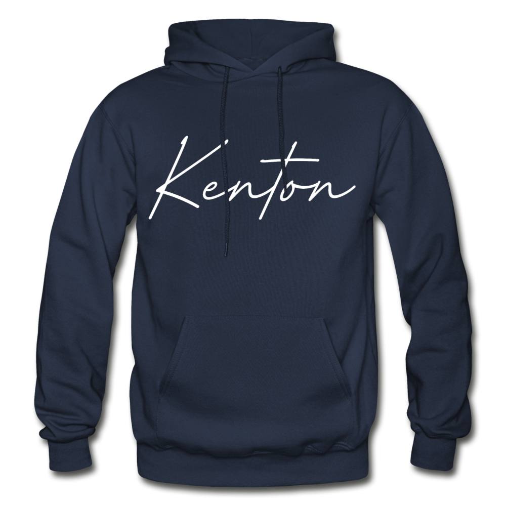 Kenton County Cursive Hoodie - navy