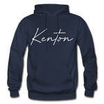 Kenton County Cursive Hoodie - navy