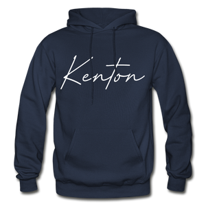 Kenton County Cursive Hoodie - navy