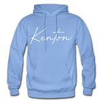 Kenton County Cursive Hoodie - carolina blue