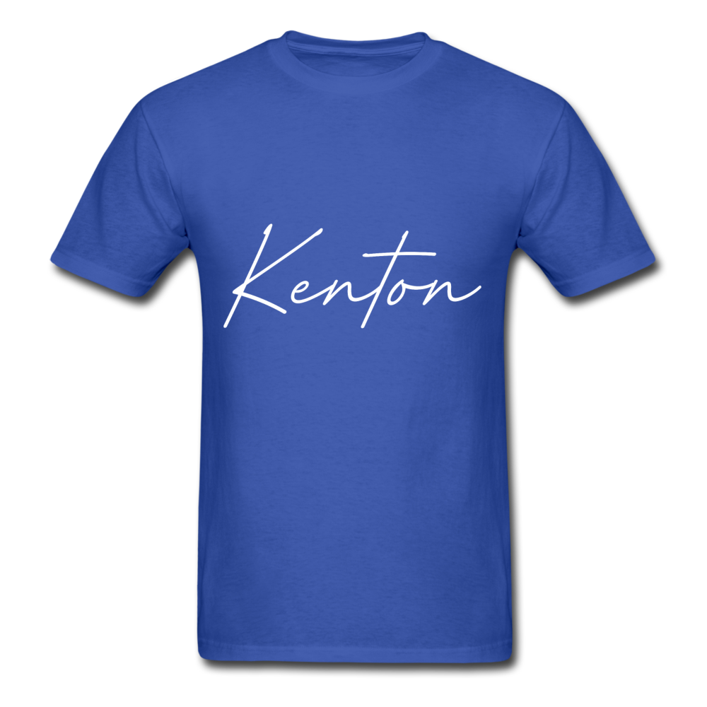 Kenton County Cursive T-Shirt - royal blue