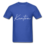 Kenton County Cursive T-Shirt - royal blue