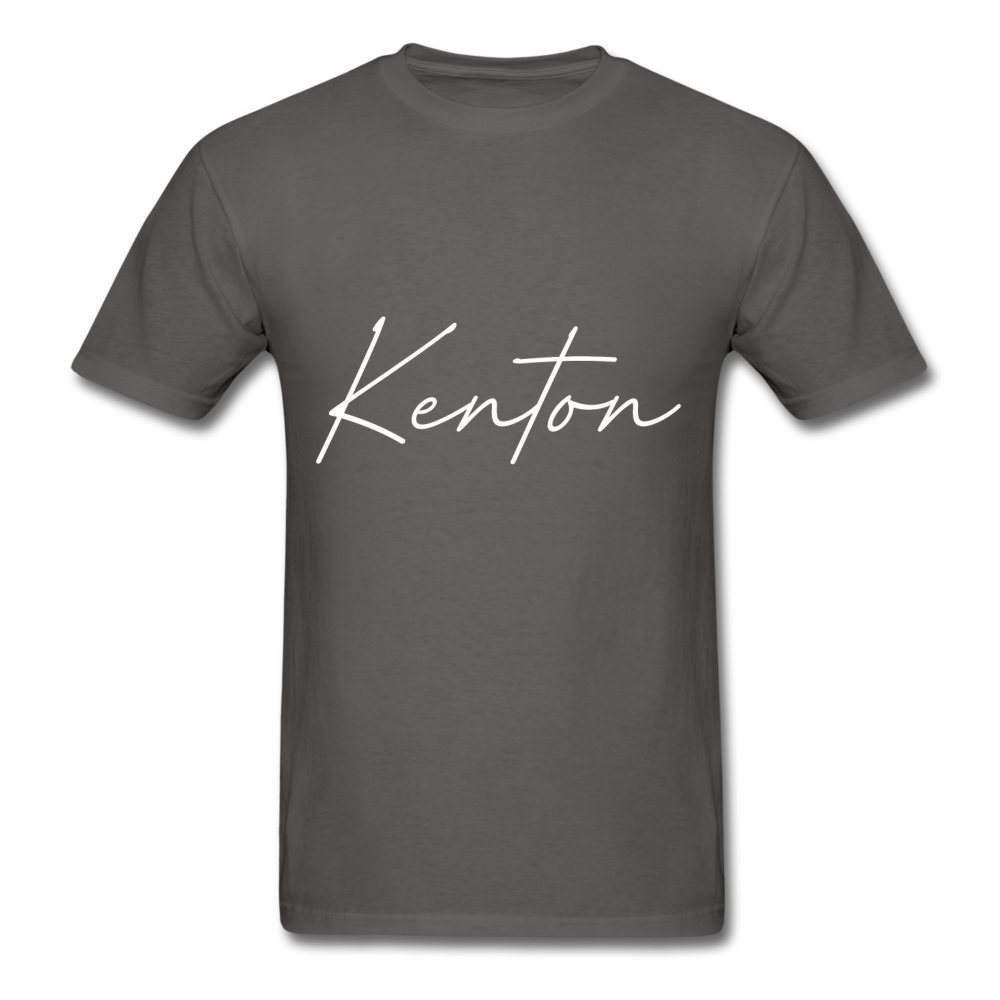 Kenton County Cursive T-Shirt - charcoal