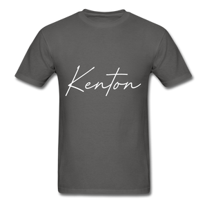 Kenton County Cursive T-Shirt - charcoal