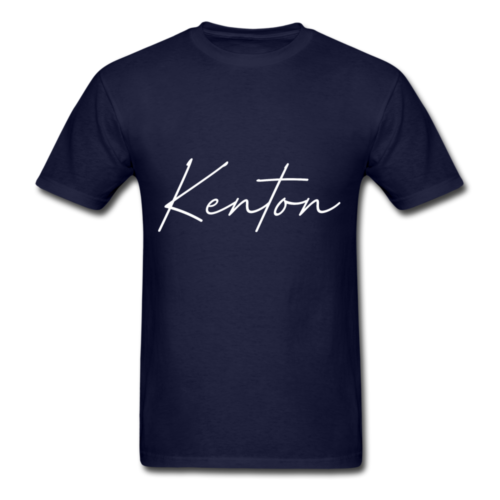 Kenton County Cursive T-Shirt - navy