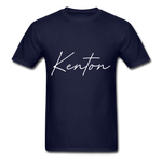 Kenton County Cursive T-Shirt - navy