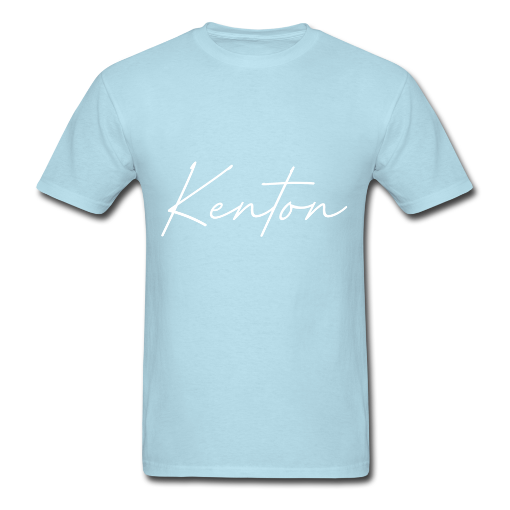 Kenton County Cursive T-Shirt - powder blue