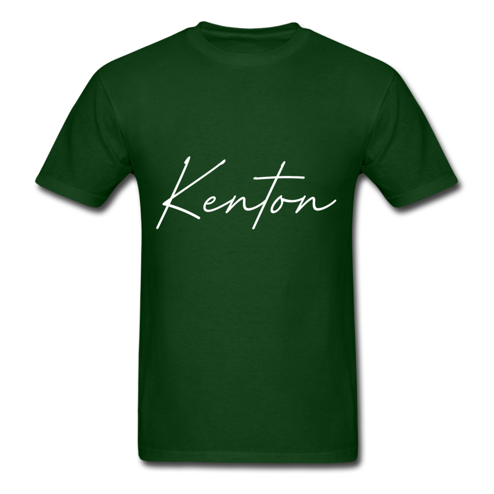 Kenton County Cursive T-Shirt - forest green