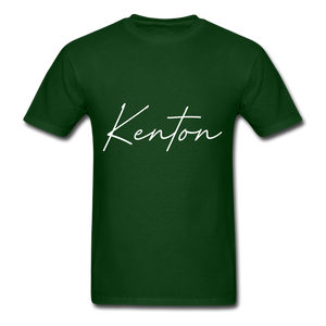 Kenton County Cursive T-Shirt - forest green