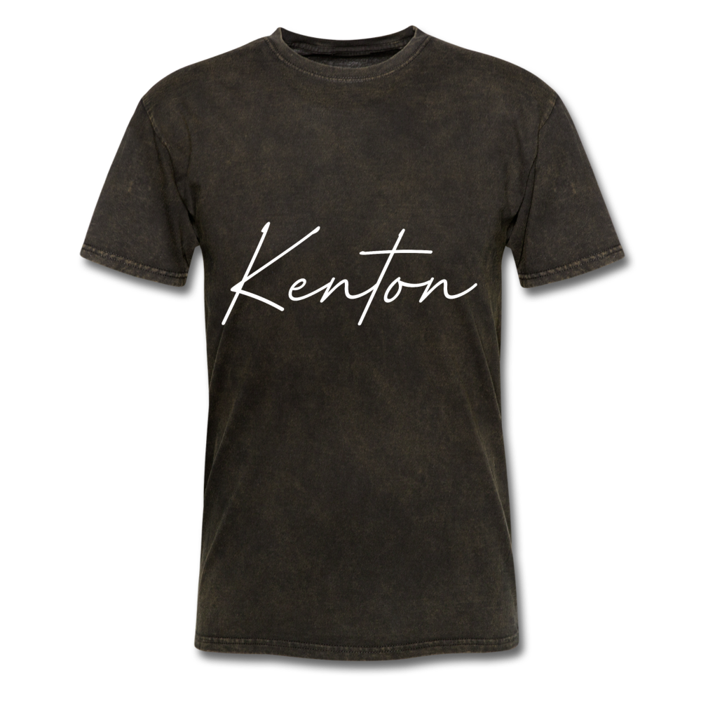 Kenton County Cursive T-Shirt - mineral black