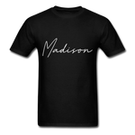 Madison County Cursive T-Shirt - black