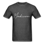 Madison County Cursive T-Shirt - heather black