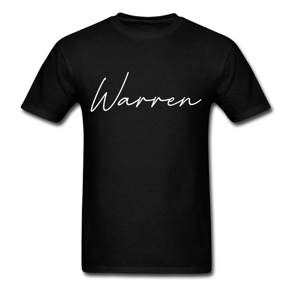 Warren County Cursive T-Shirt - black