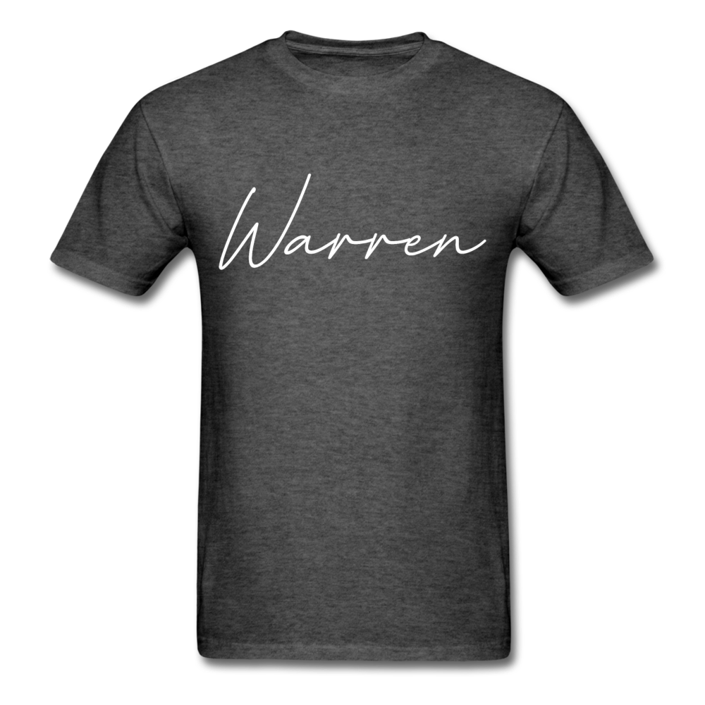 Warren County Cursive T-Shirt - heather black