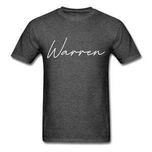 Warren County Cursive T-Shirt - heather black