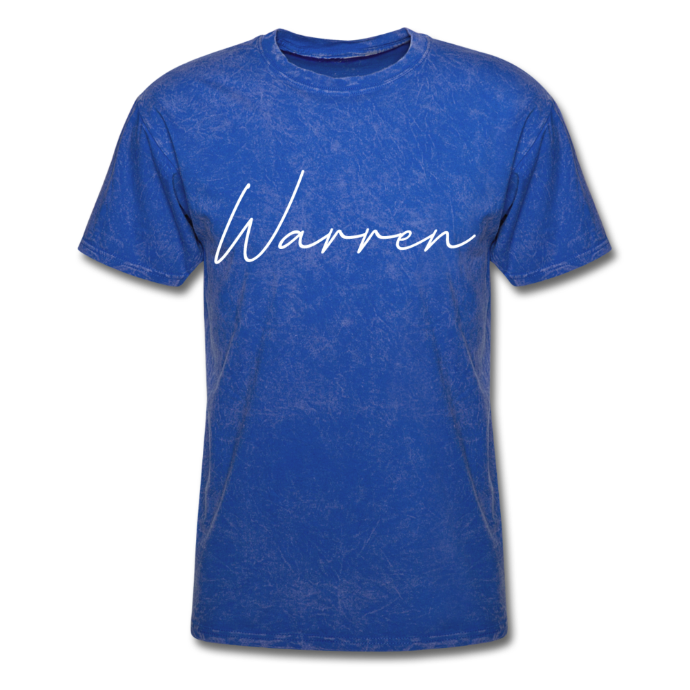 Warren County Cursive T-Shirt - mineral royal