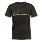 Warren County Cursive T-Shirt - mineral black