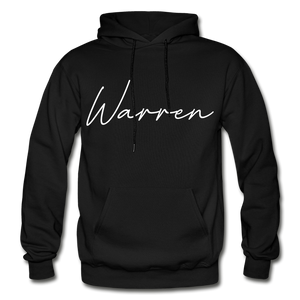 Warren County Cursive Hoodie - black