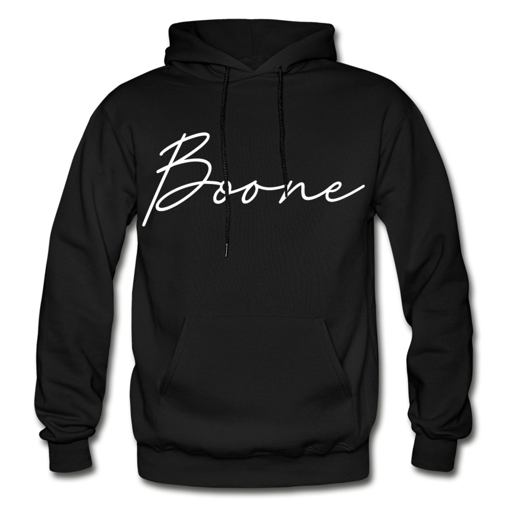 Boone County Cursive Hoodie - black