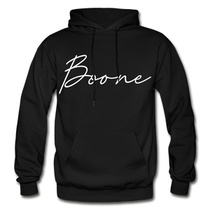 Boone County Cursive Hoodie - black