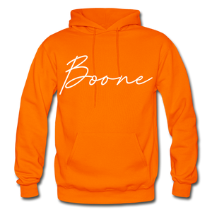 Boone County Cursive Hoodie - orange