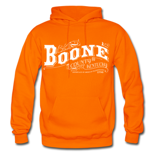 Boone County Ornate Hoodie - orange
