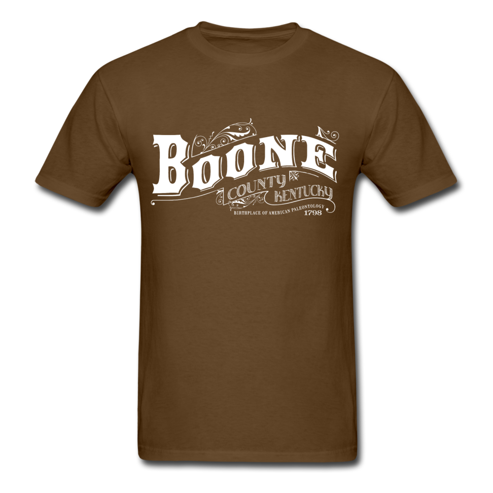 Boone County Ornate T-Shirt - brown