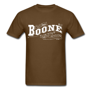 Boone County Ornate T-Shirt - brown