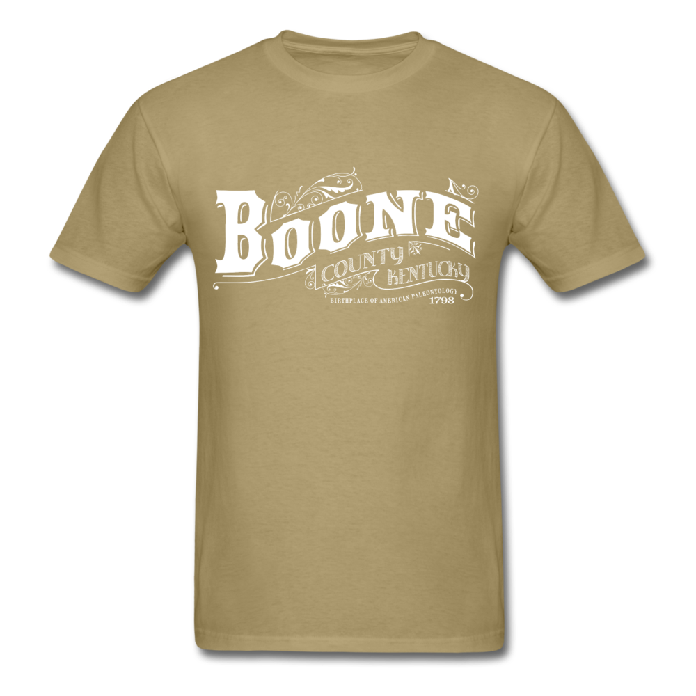 Boone County Ornate T-Shirt - khaki