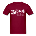 Boone County Ornate T-Shirt - burgundy