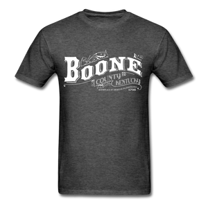 Boone County Ornate T-Shirt - heather black