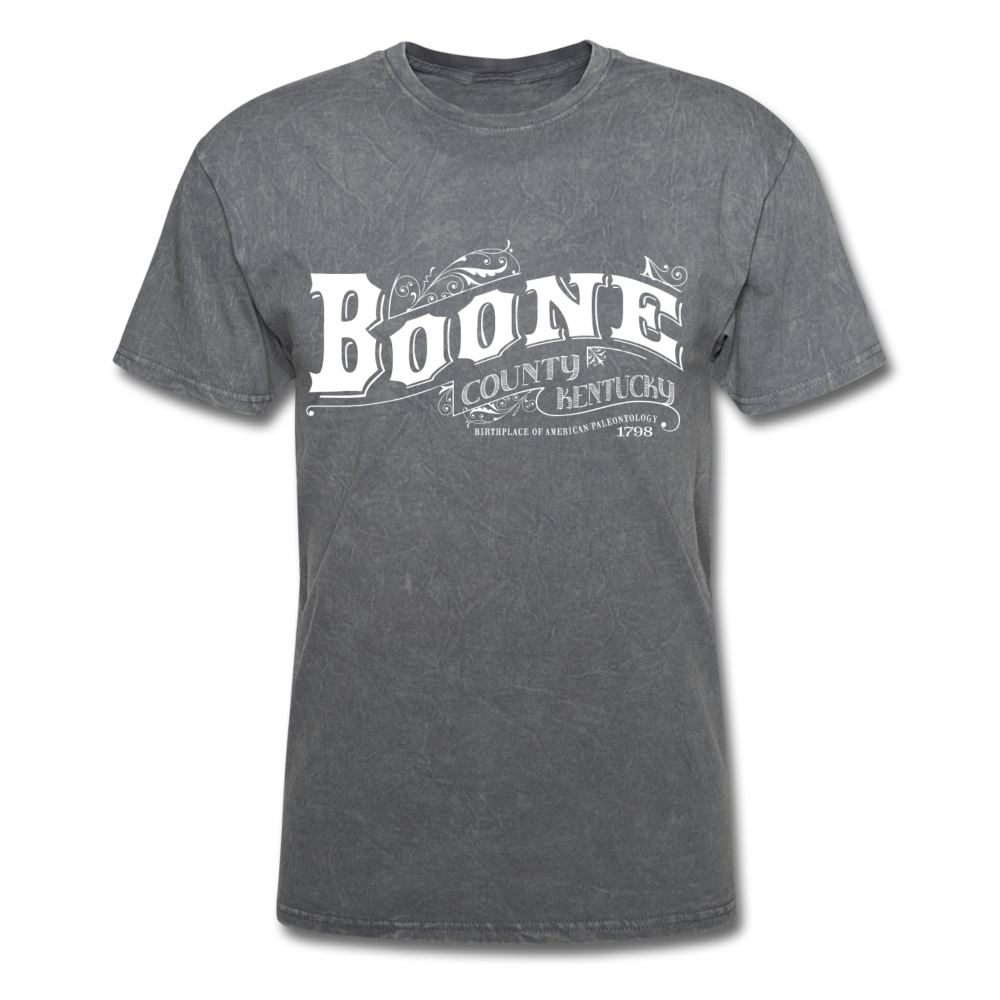 Boone County Ornate T-Shirt - mineral charcoal gray