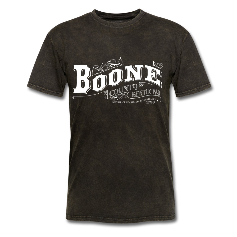 Boone County Ornate T-Shirt - mineral black