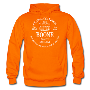 Boone County Vintage KY's Finest Hoodie - orange