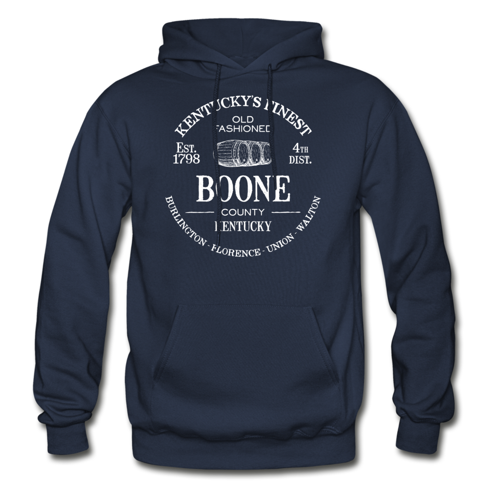 Boone County Vintage KY's Finest Hoodie - navy