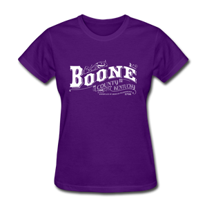 Boone County Ornate Women's T-Shirt - purple