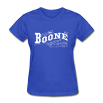 Boone County Ornate Women's T-Shirt - royal blue