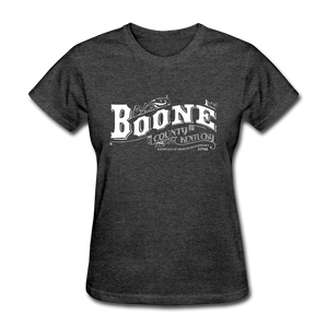 Boone County Ornate Women's T-Shirt - heather black