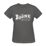 Boone County Ornate Women's T-Shirt - charcoal