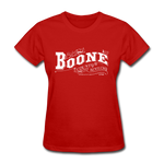 Boone County Ornate Women's T-Shirt - red