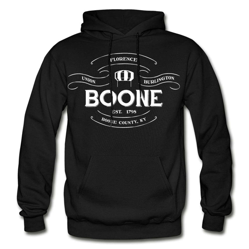 Boone County Vintage Banner Hoodie - black