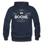 Boone County Vintage Banner Hoodie - navy