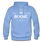 Boone County Vintage Banner Hoodie - carolina blue