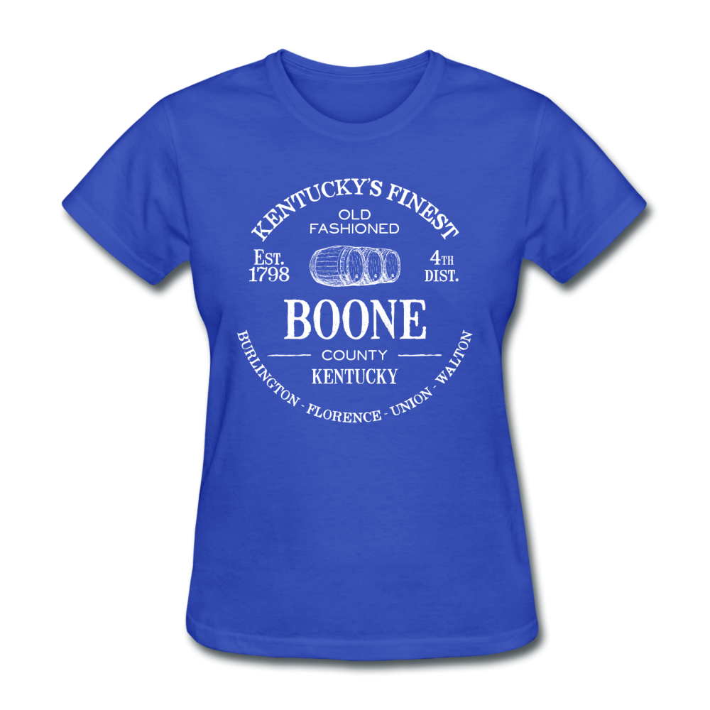 Boone County Vintage KY's Finest Women's T-Shirt - royal blue