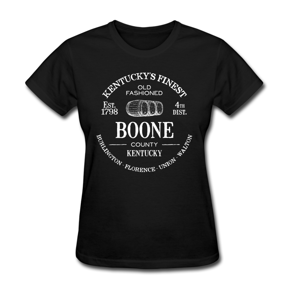 Boone County Vintage KY's Finest Women's T-Shirt - black