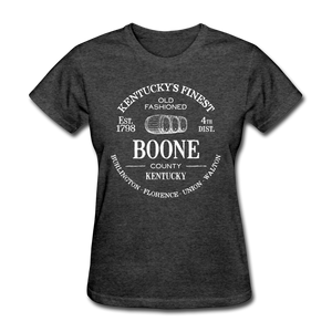 Boone County Vintage KY's Finest Women's T-Shirt - heather black