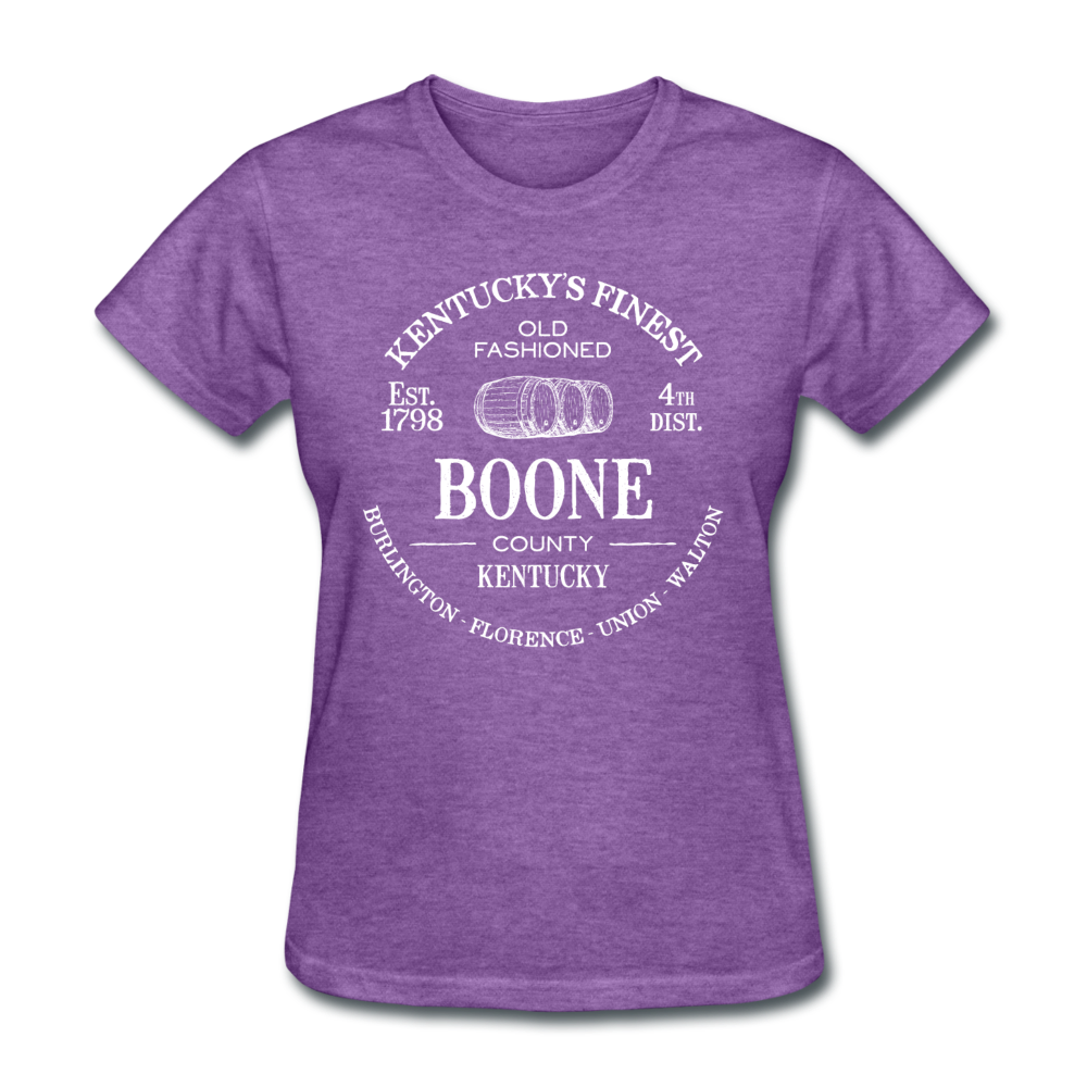 Boone County Vintage KY's Finest Women's T-Shirt - purple heather